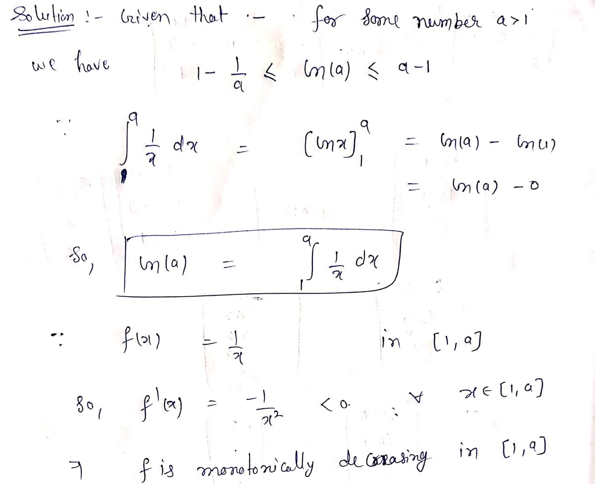 Calculus homework question answer, step 1, image 1